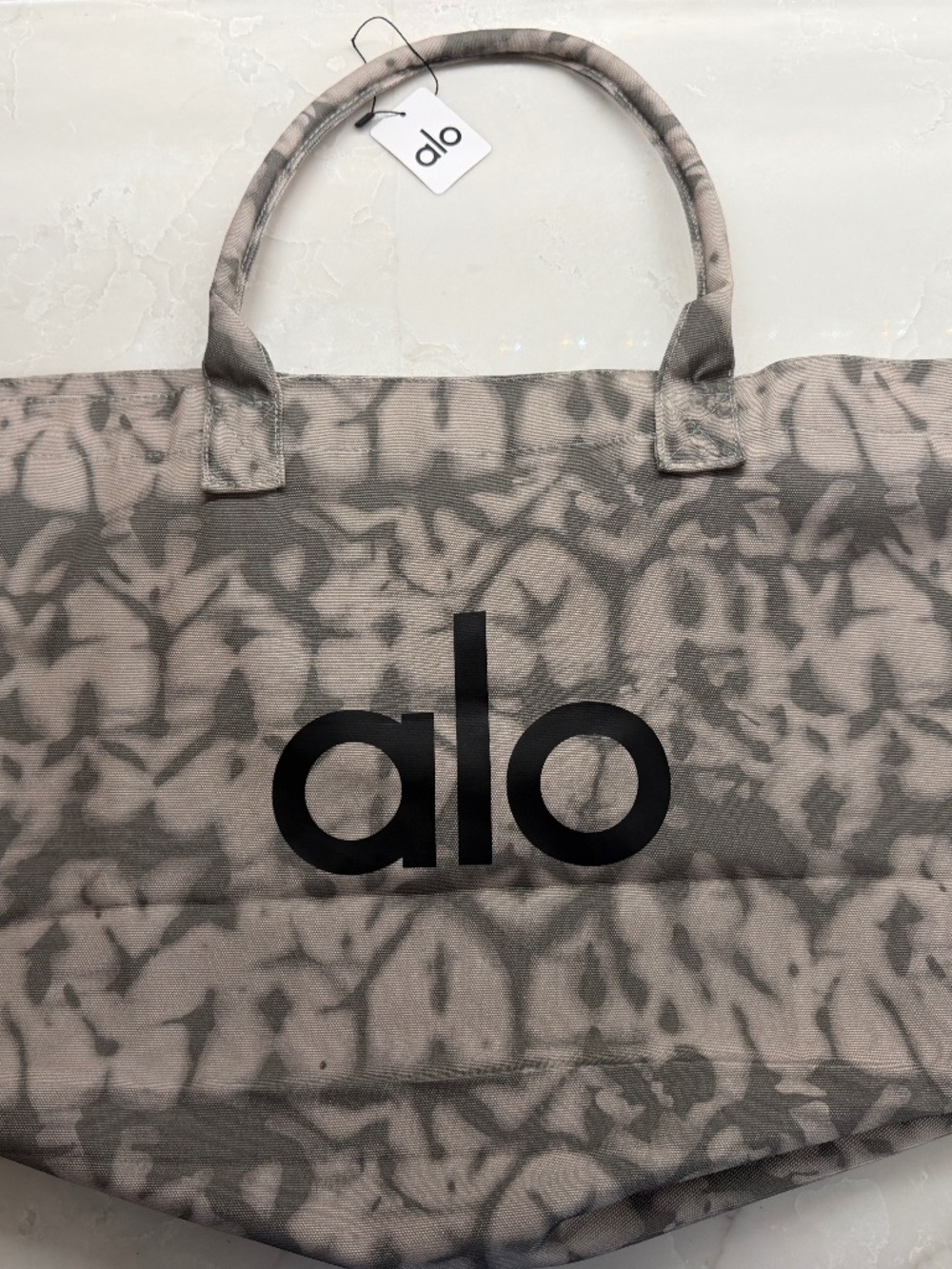 Alo Canvas Tote Bag NEW